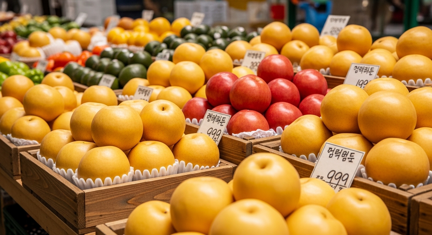 9월 제철과일 배