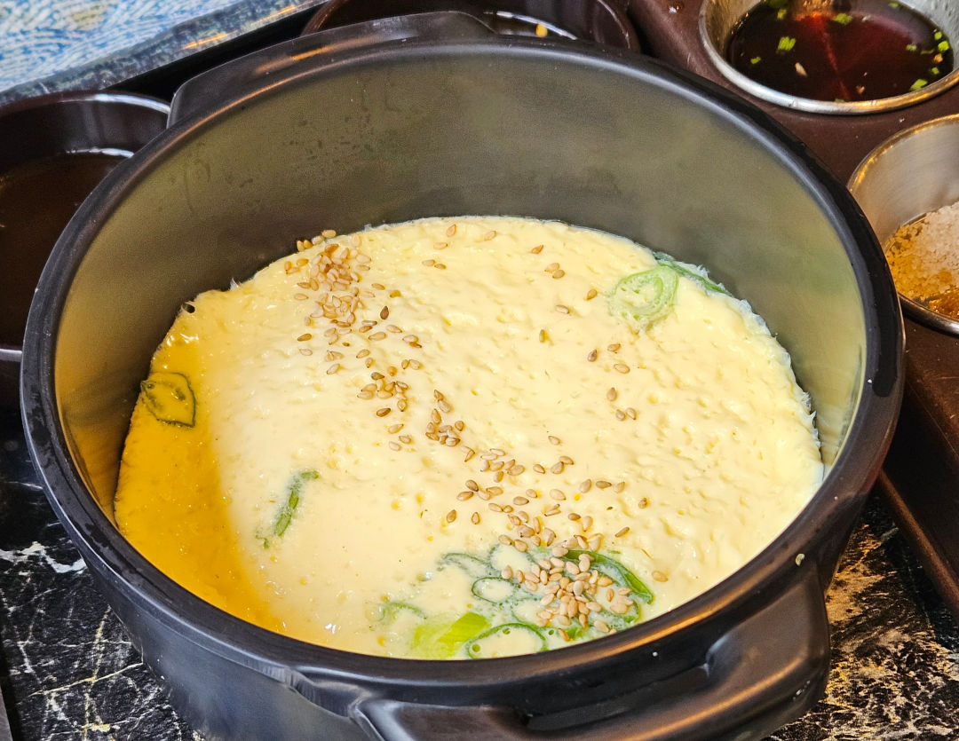 삼돌박이 수라육간 달걀찜