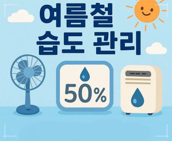 누구나 쉽게 실천할 수 있는 7가지 습도 관리 방법