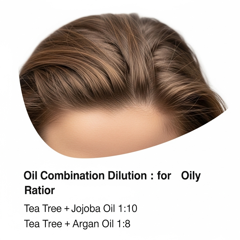 티트리 오일, 지성 두피에 탁월