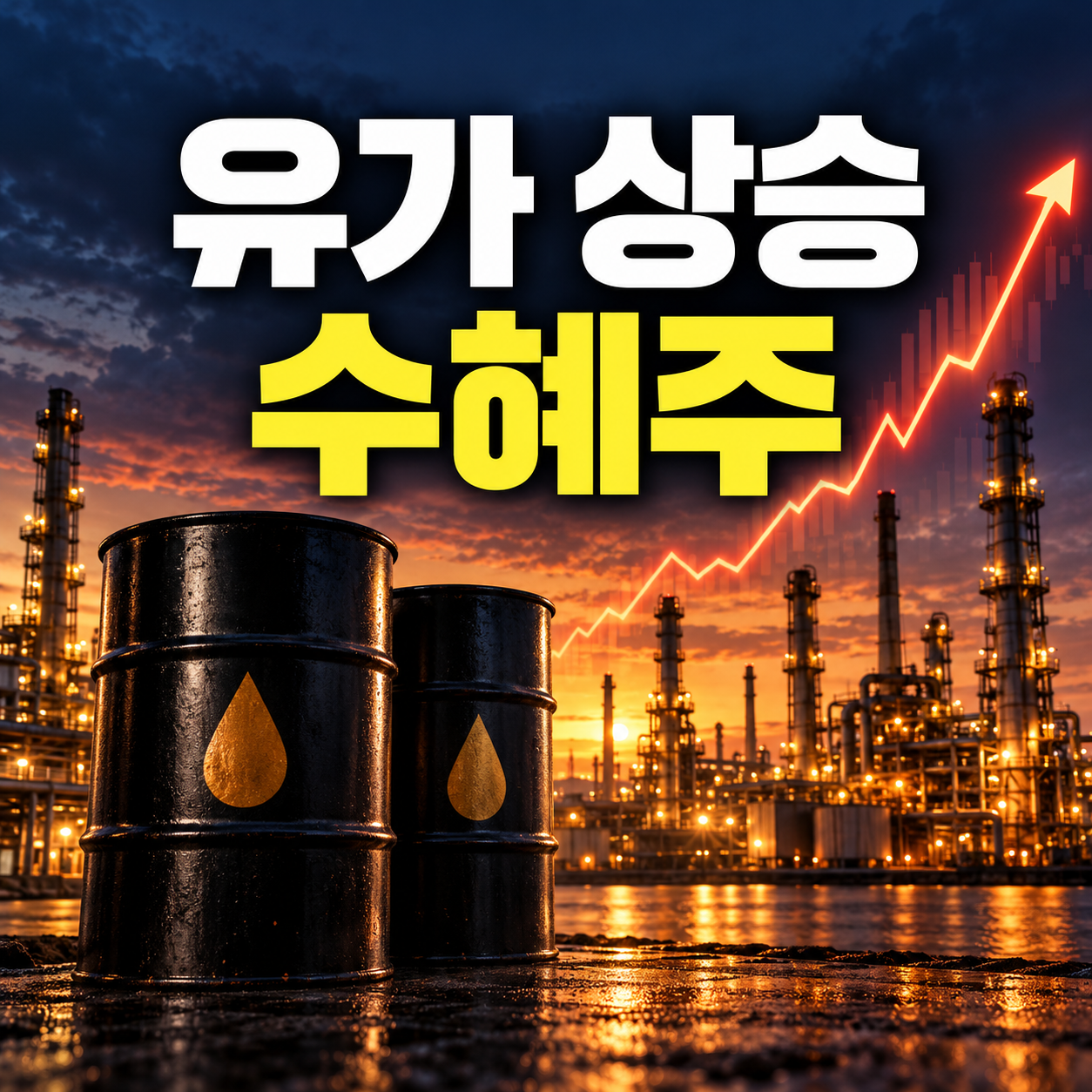 유가 상승 수혜주 총정리｜S-OIL&middot;SK이노베이션&middot;흥구석유 차이는?