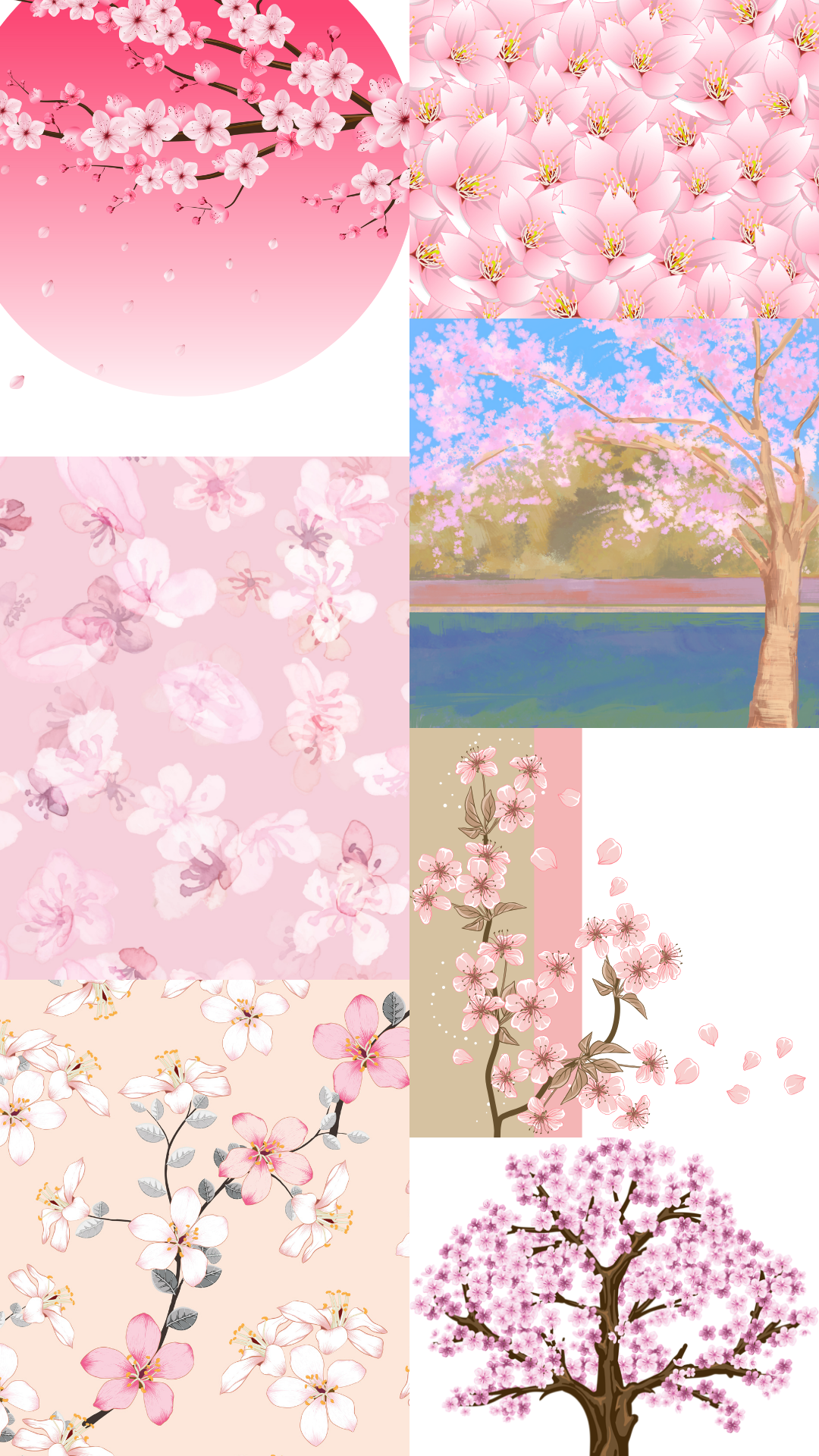 벚꽃 배경화면 이미지 그림 사진 모음집