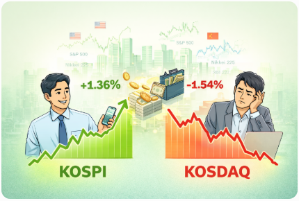 코스피는 올랐는데 왜 체감은 무거웠을까 – 수급과 환율이 만드는 ‘버티는 시장’의 구조 읽기