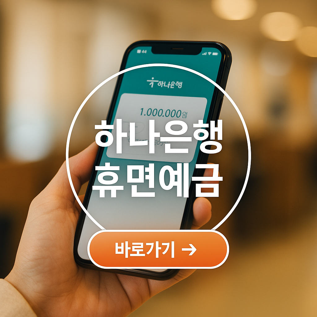 하나은행 휴면예금 찾기