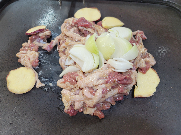 황금오리농장 오리 소금구이