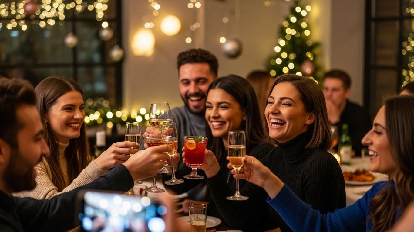 연말 모임 안내문