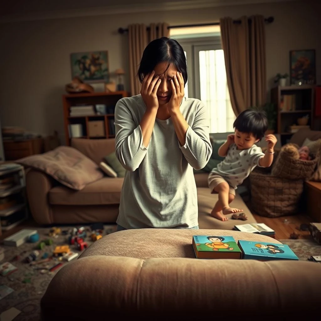 산만한 아이 ADHD 치료 전 몸의 ..