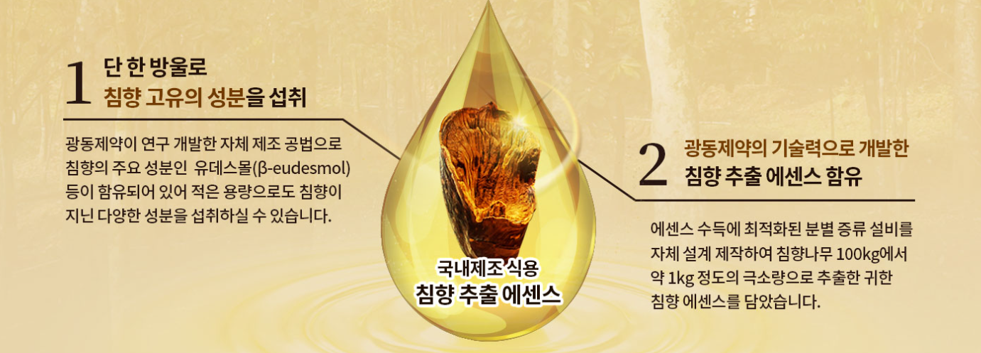 광동 침향환 가격 효능 성분 복용법 부작용