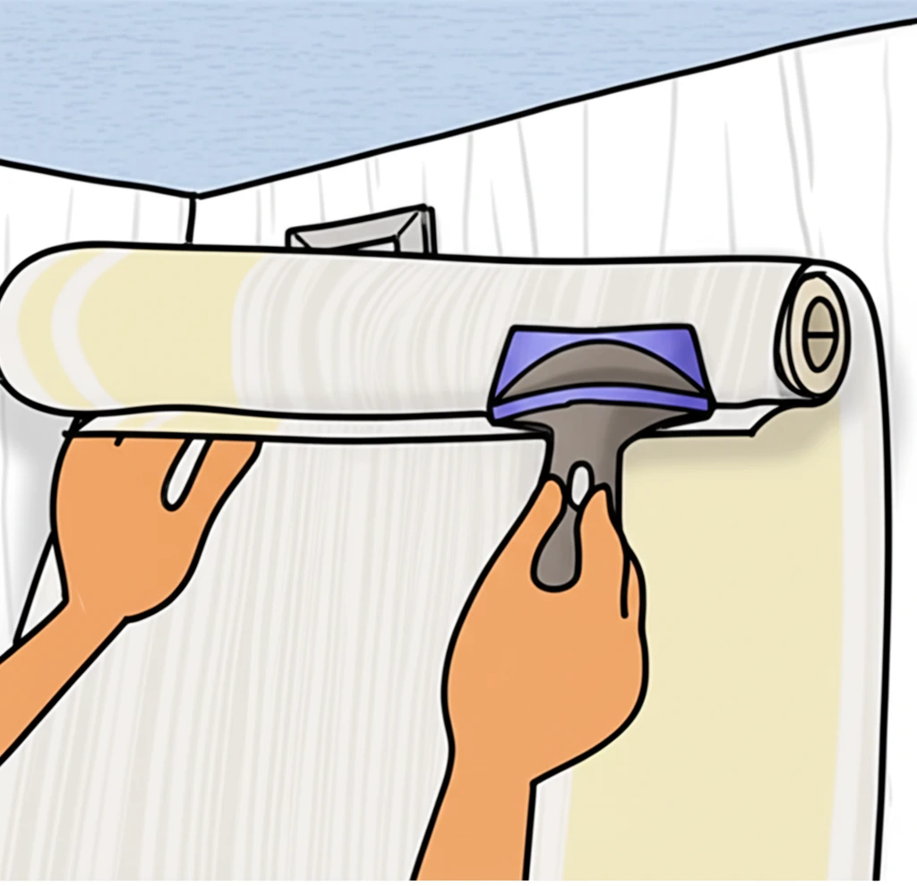 곰팡이 벽지 OUT! 셀프 도배로 쾌