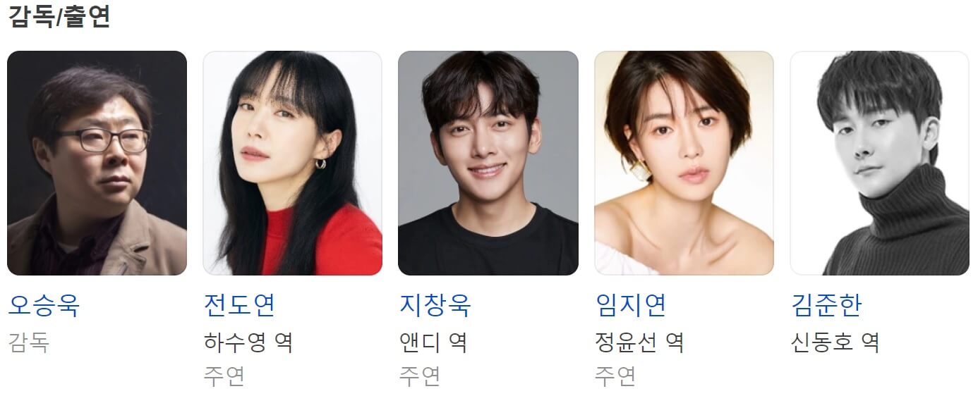 리볼버 출연진