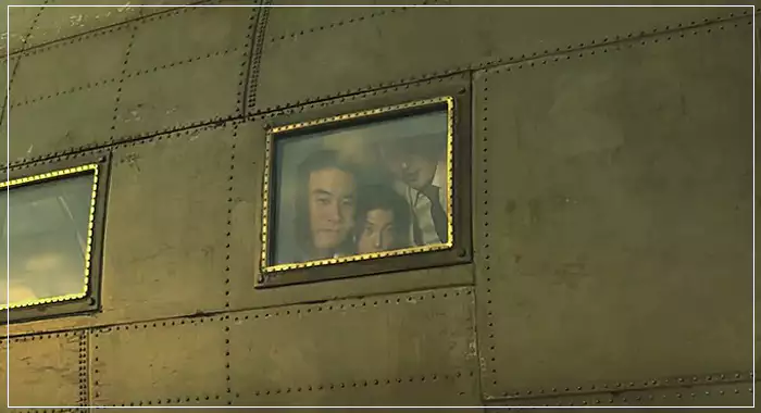 1947-보스톤-수송기-안에-있는-승룡-기정-윤복