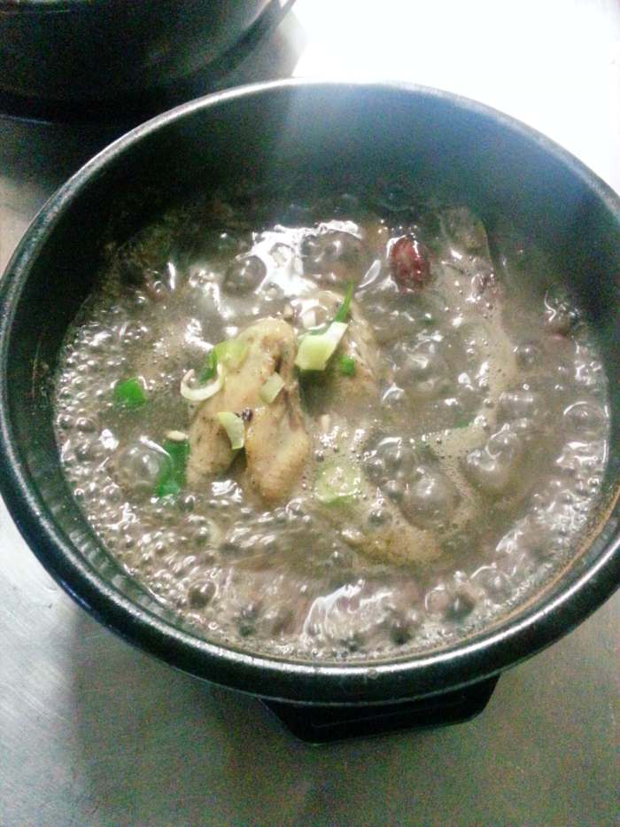 생방송 오늘저녁 부천 역곡상상시장 흑미밥 흑임자삼계탕 맛집