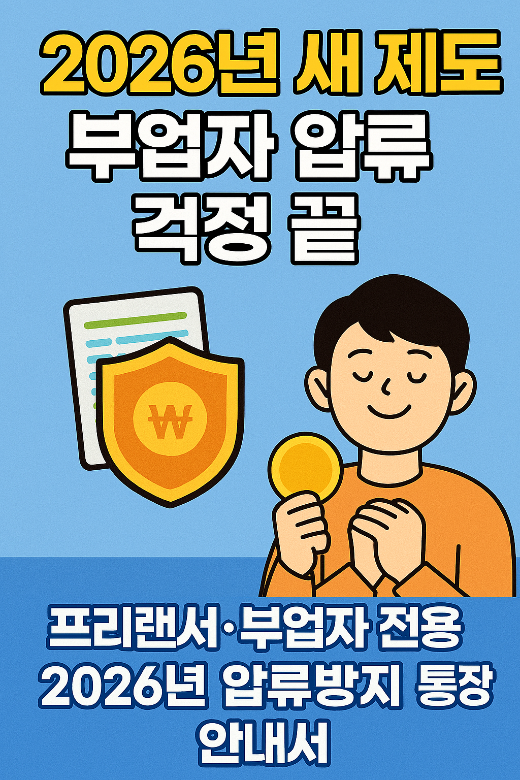 압류방지 통장 안내서 썸네일 이미지