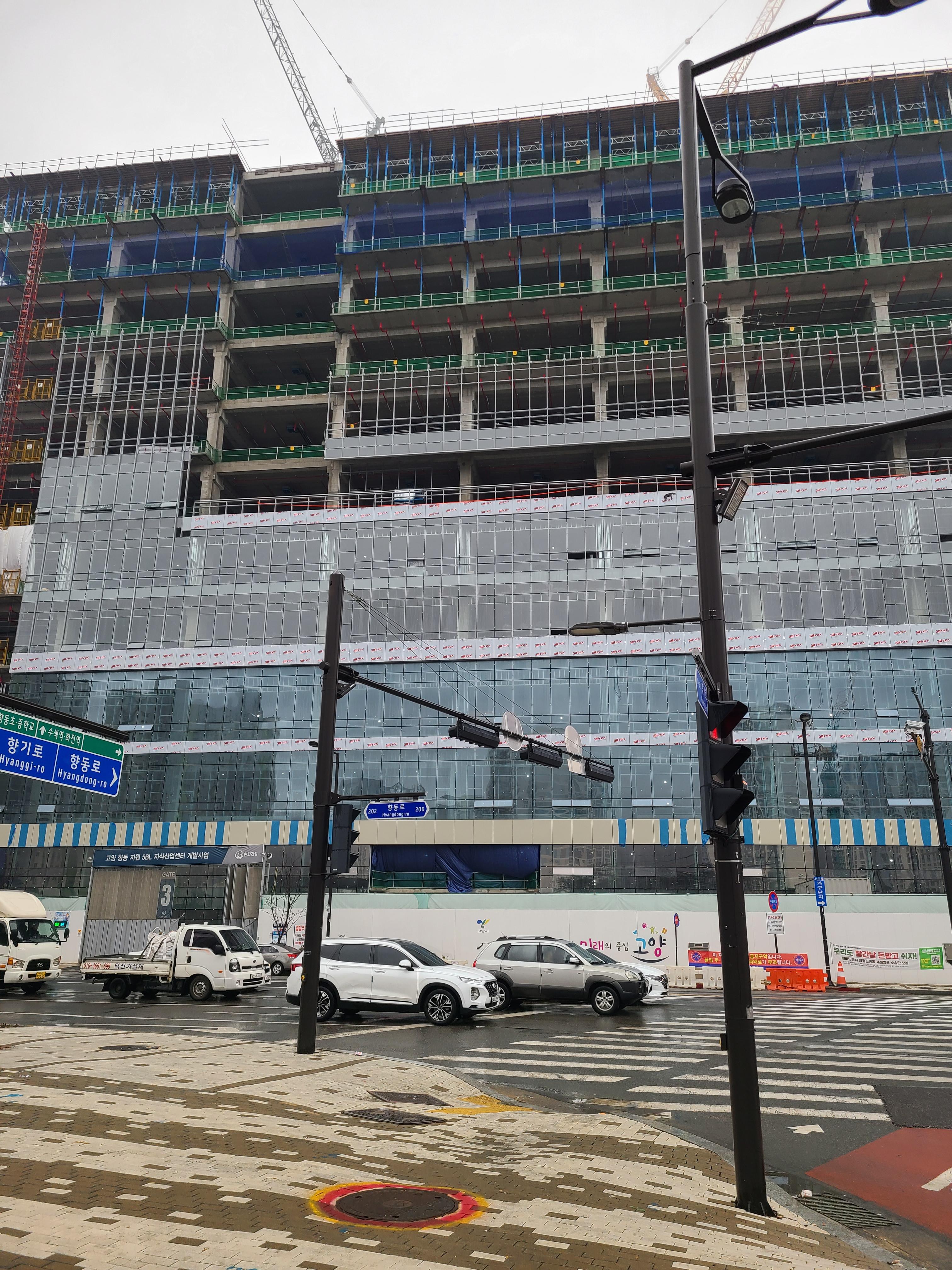 GL메트로시티 공사현장1