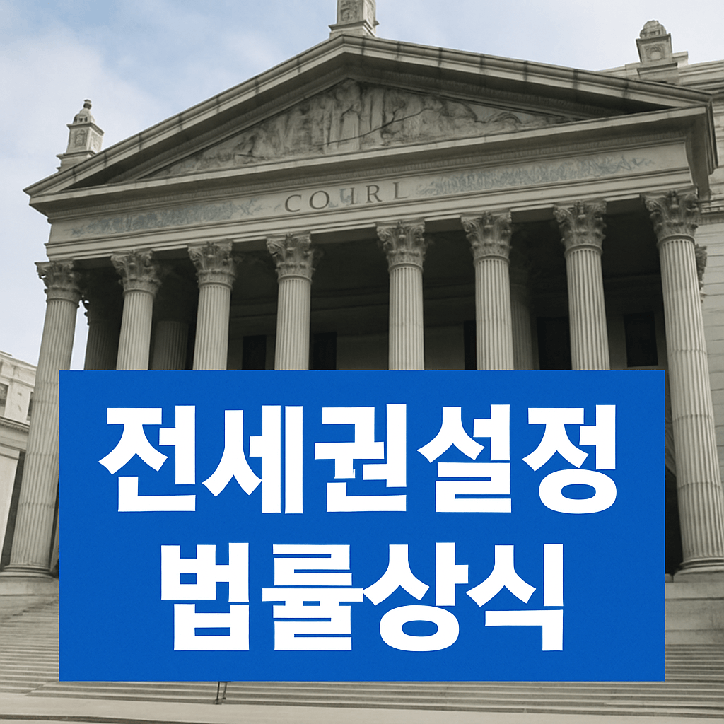 전세권 설정