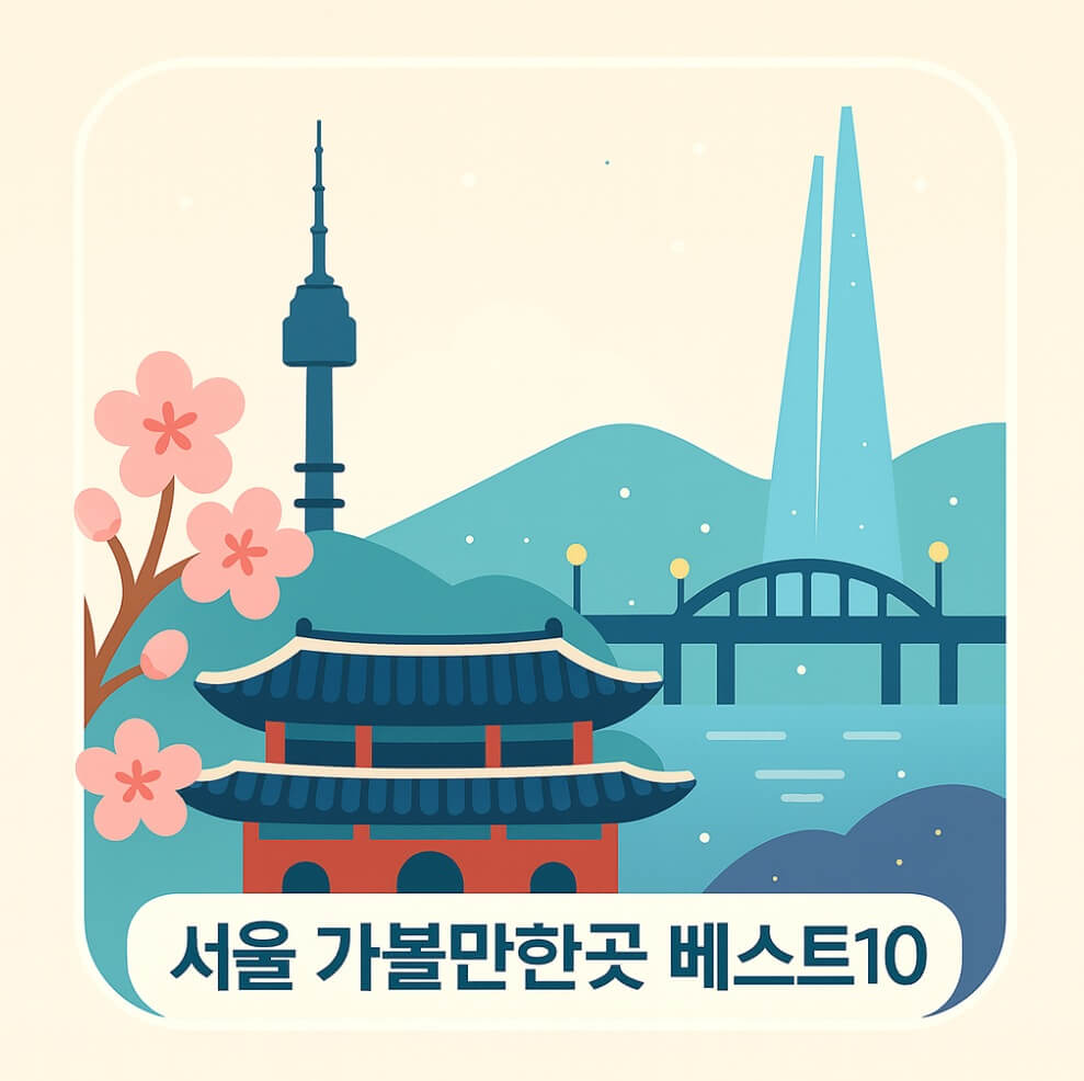 서울 가볼만한곳 베스트10