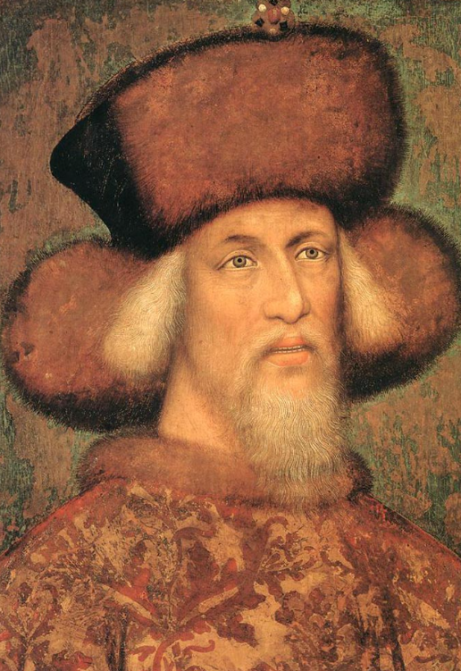 룩셈부르크 가문 신성로마황제 지기스문트 초상화