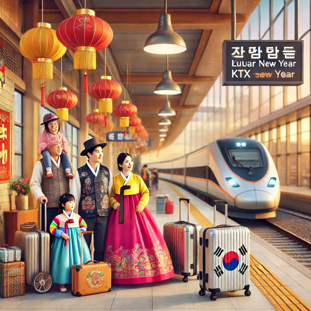 설 연휴 KTX와 SRT 기차요금