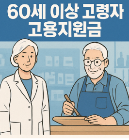 60세 이상 고령자 고용지원금5