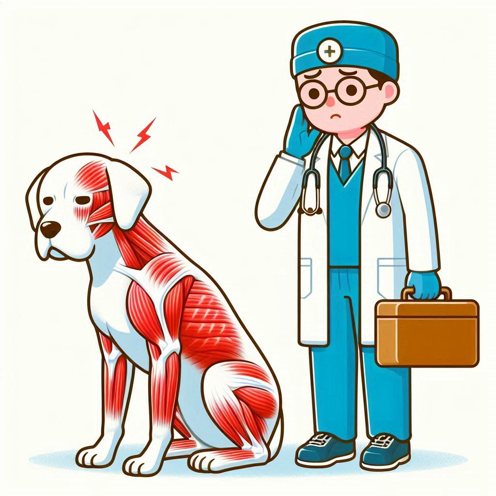 강아지 근육통7