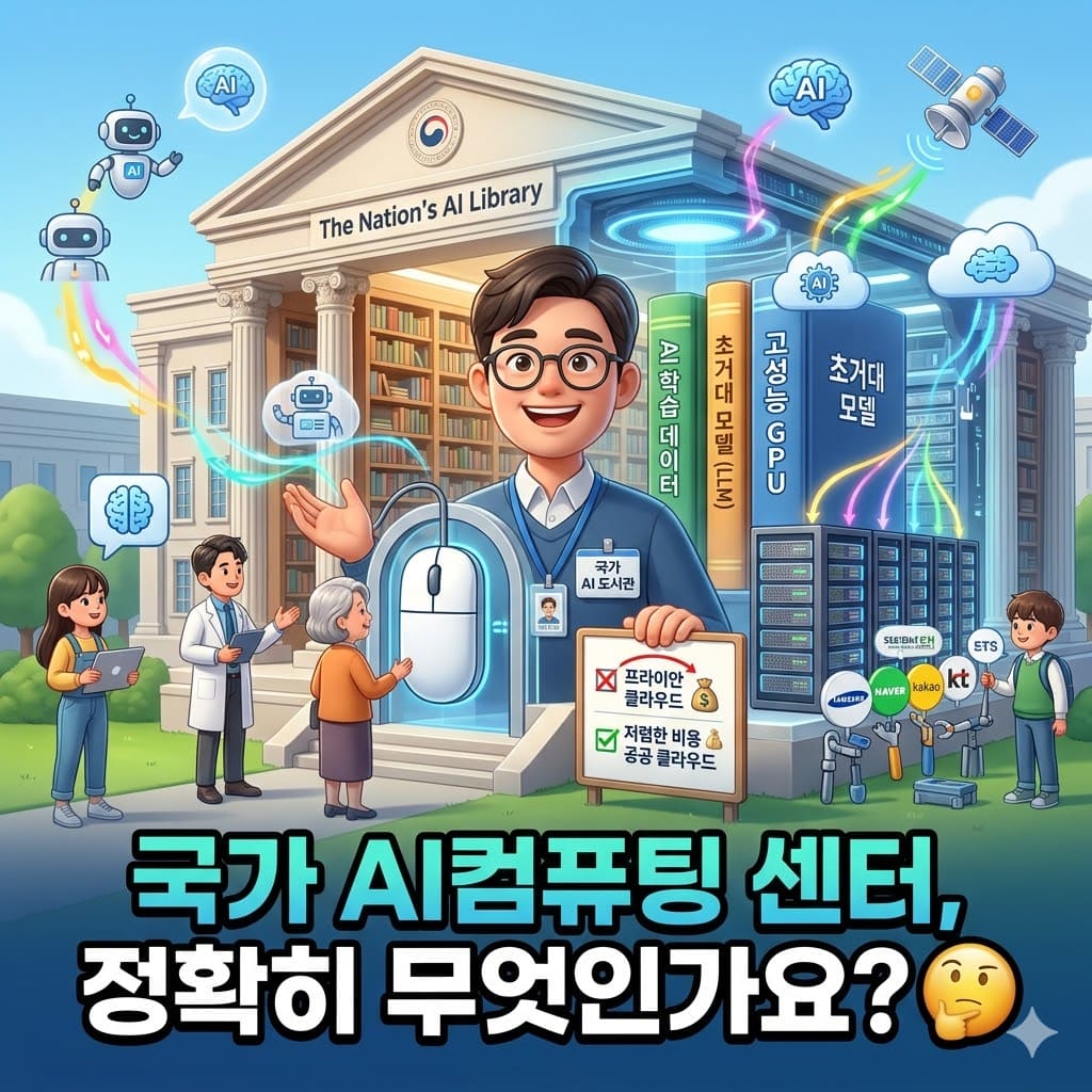 국가 AI컴퓨팅 센터, 정확히 무엇인가요?