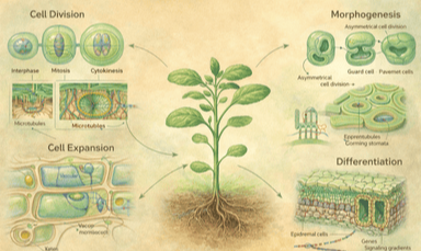 생장과 형태 형성(1): 식물의 생장