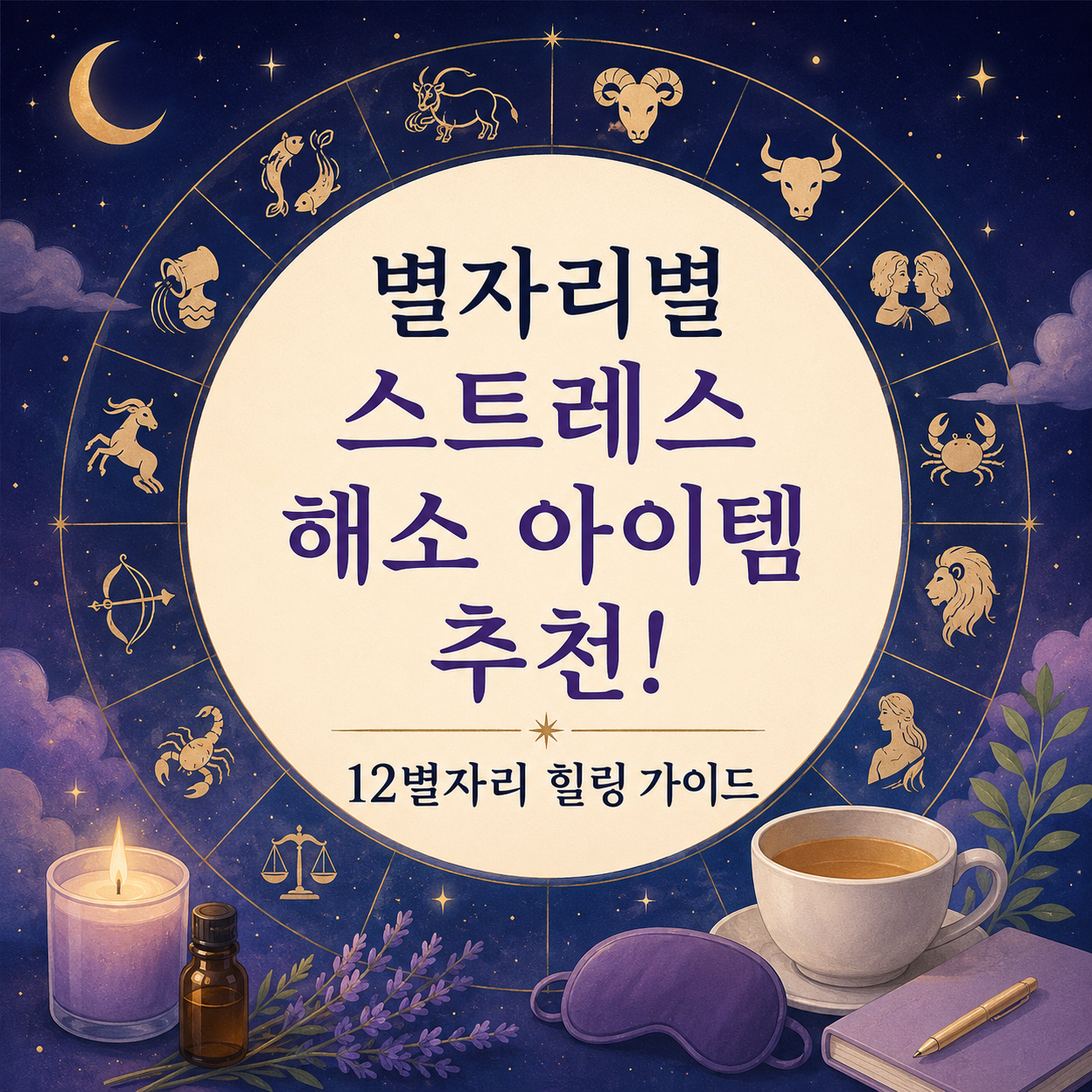 별자리별 스트레스 해소 아이템