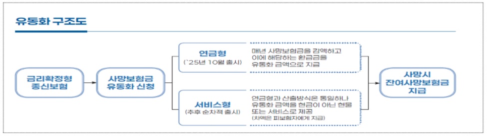 사망보험금 유동화