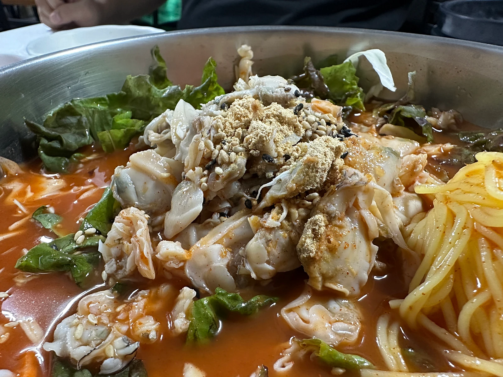 양양 수산항물회 째복물회