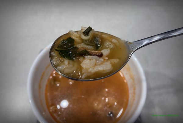 풀무원 홍면 라면 2023년 1~4월 밥 말아 먹기