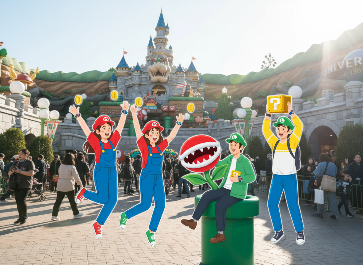 2026 오사카 유니버셜 스튜디오 닌텐도 월드 예약 확약권 정리권