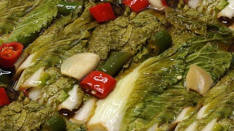 봄동 장아찌의 사진