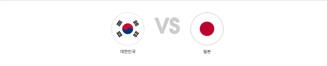 카타르 월드컵-
동그란 태극기 회색vs동그란 일본국기