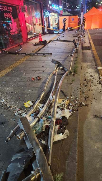 시청역 사고 현장 사망자 동승자 블랙박스 원본