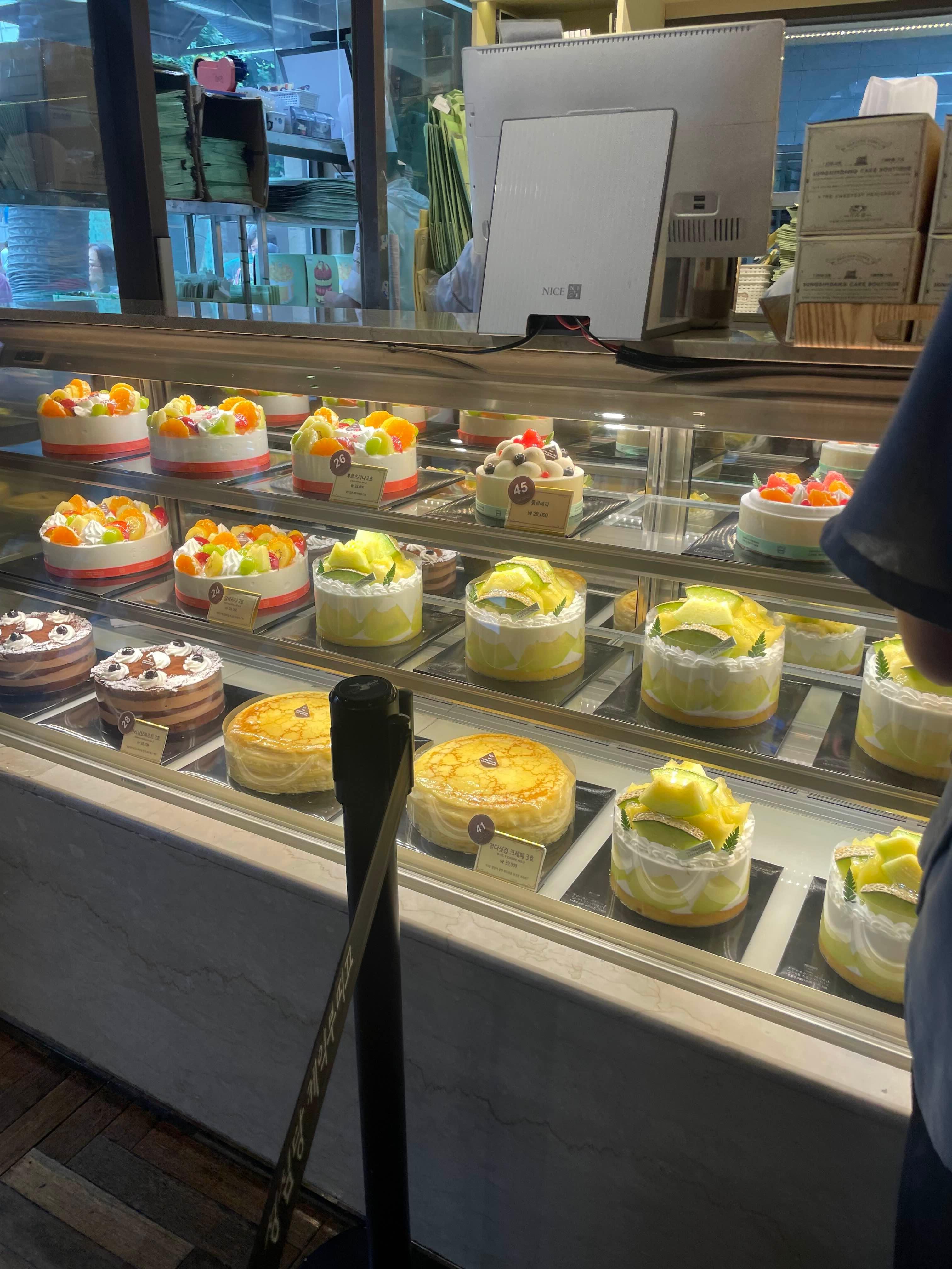 대전 성심당 냉장 보관함 이용법, 망고시루와 순수롤