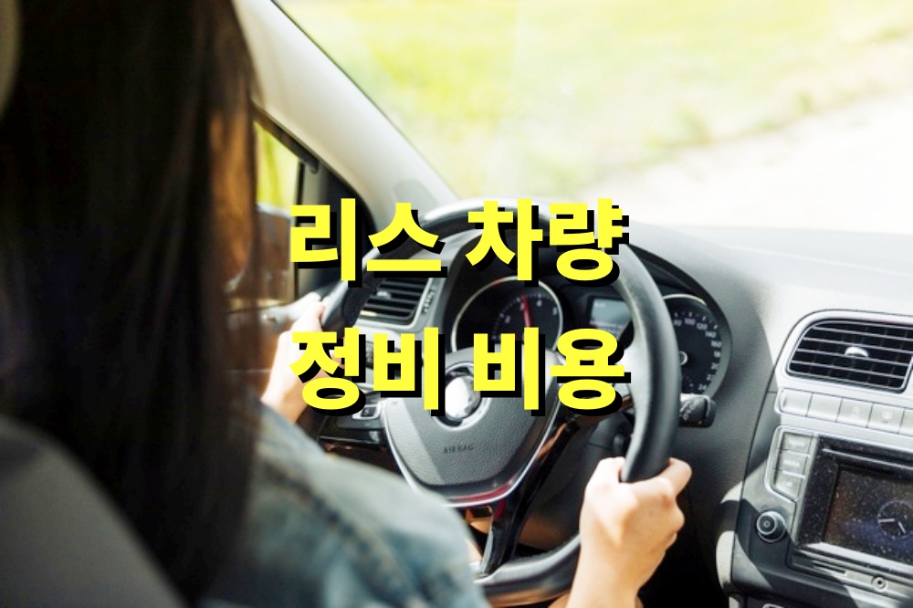 리스 차량 정비 비용 줄이는 주행 습관