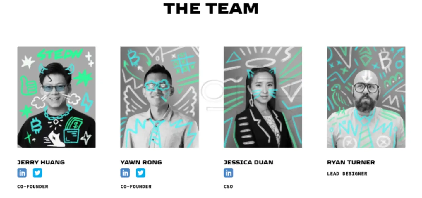 스테픈 팀 멤버 소개사진