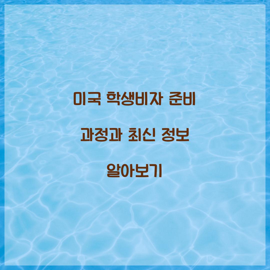 미국 학생비자
