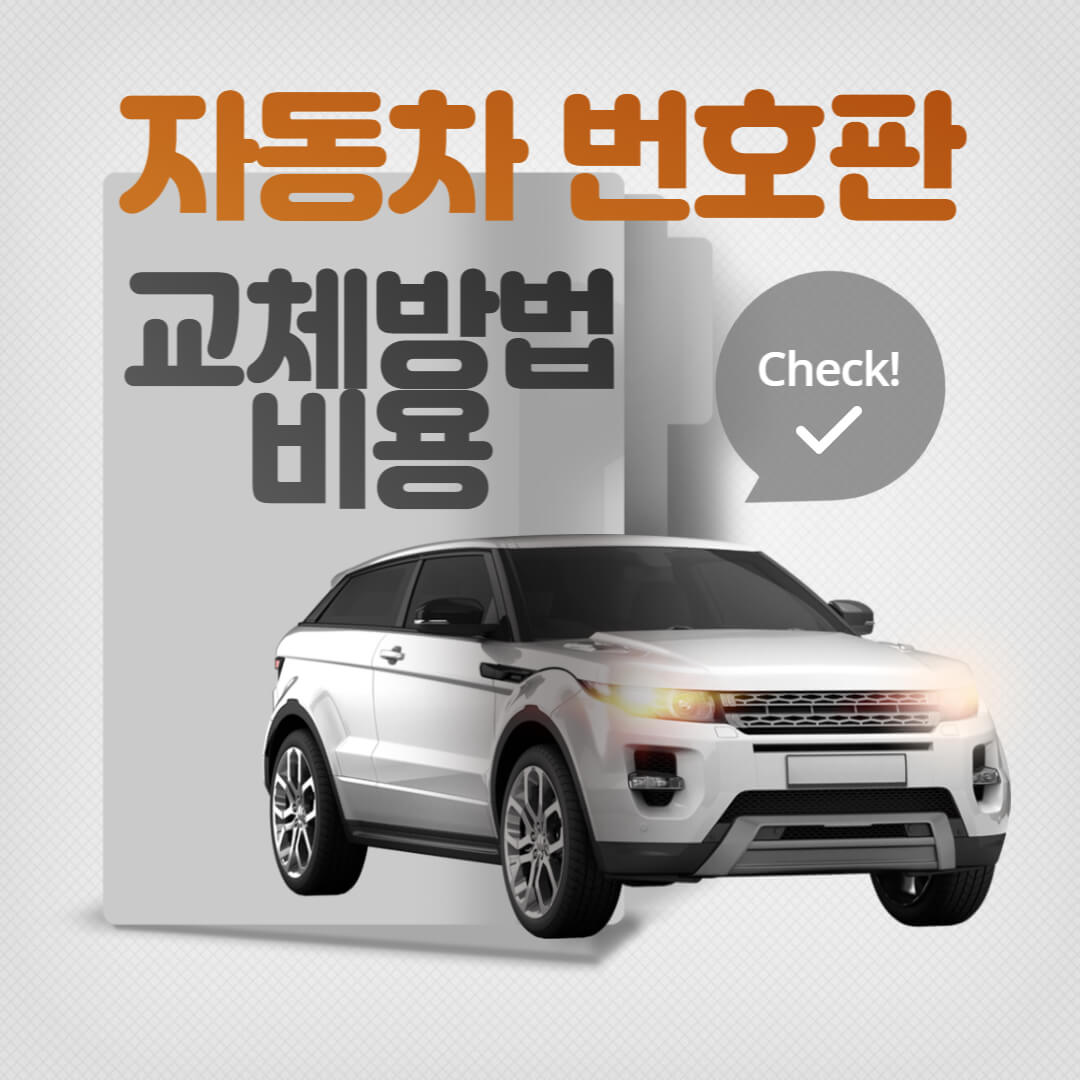 자동차 번호판1