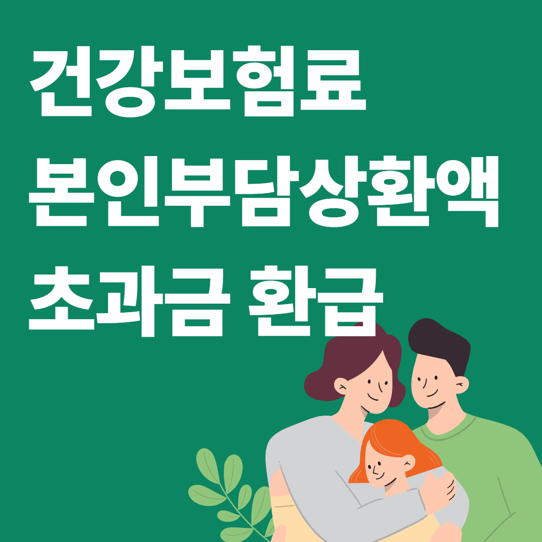 건강보험료 본인부담상한액 초과금 환급 방법