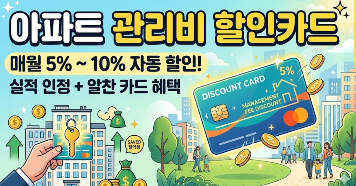 아파트관리비카드 추천 사진