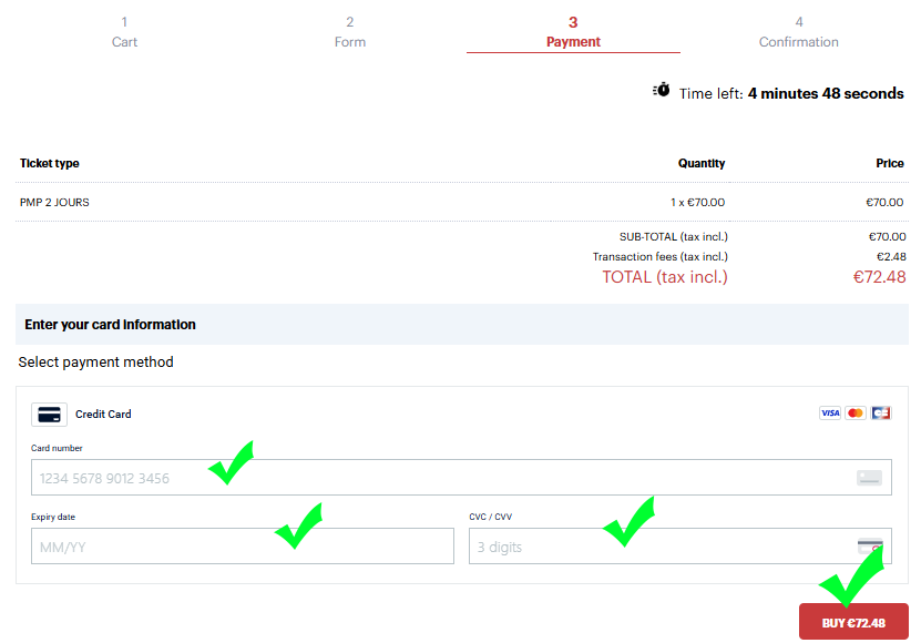 파리 뮤지엄패스 공홈 구매5