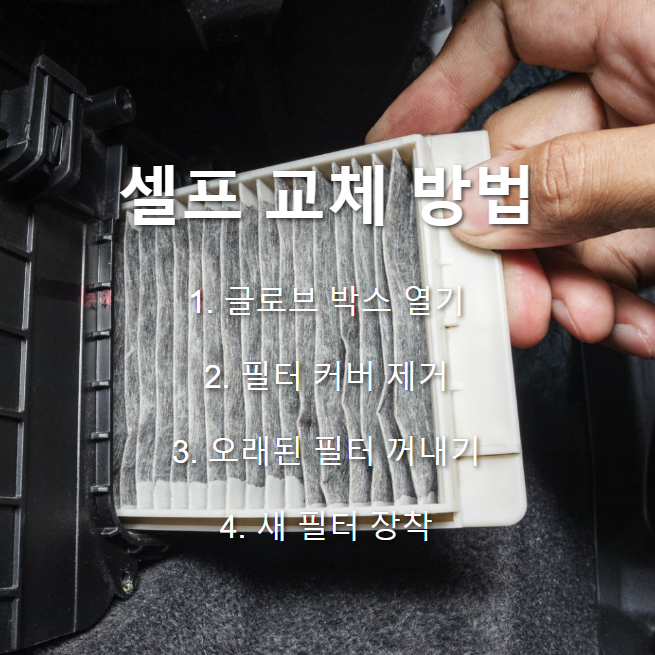 자동차 에어컨 필터 셀프 교체, 정말 쉬울까?