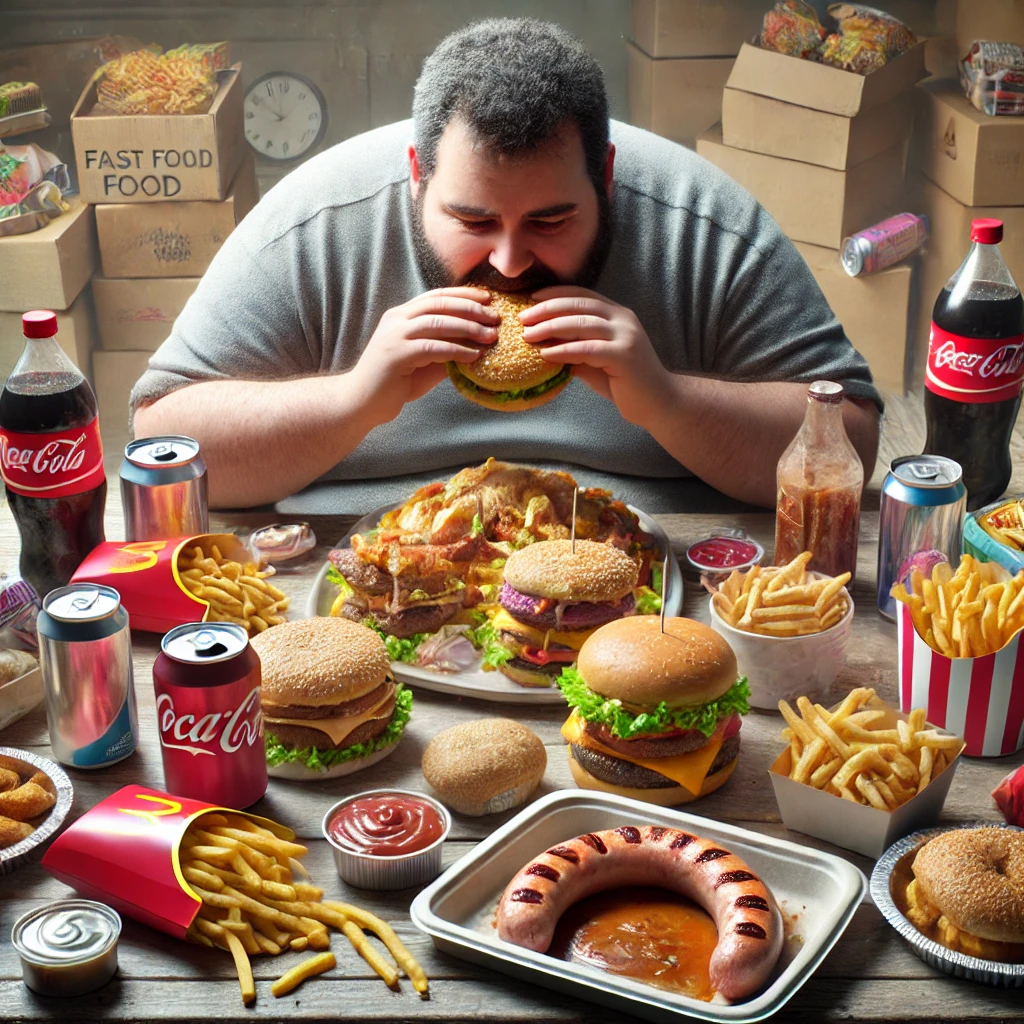 건강을 해치는 식습관 - 폭식과 과식