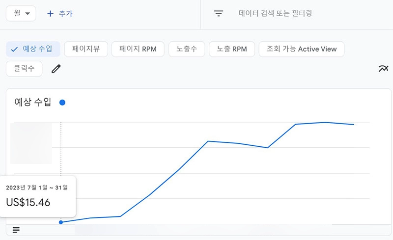 애드센스-수익-변화