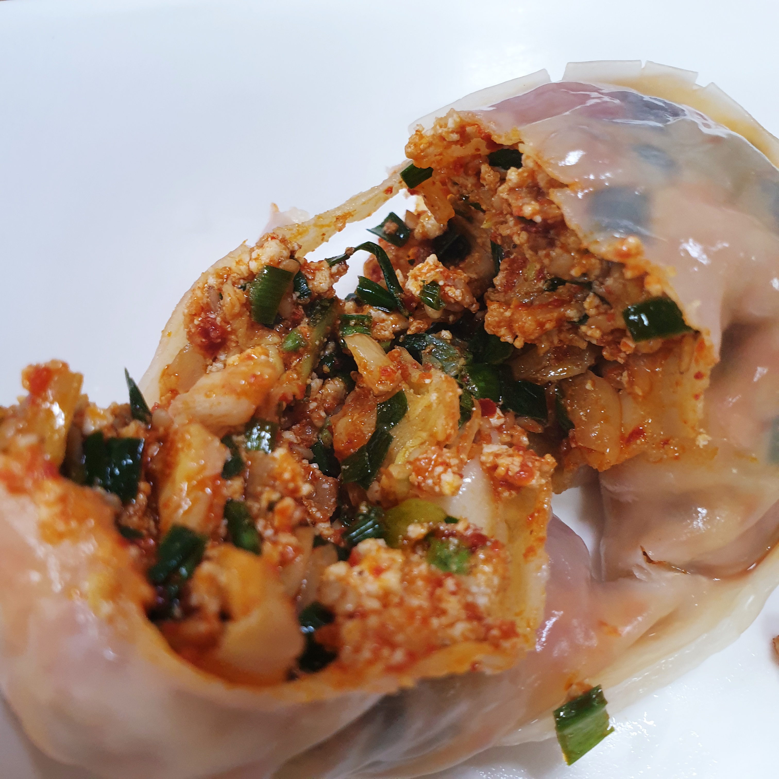 암돌 김치 손만두