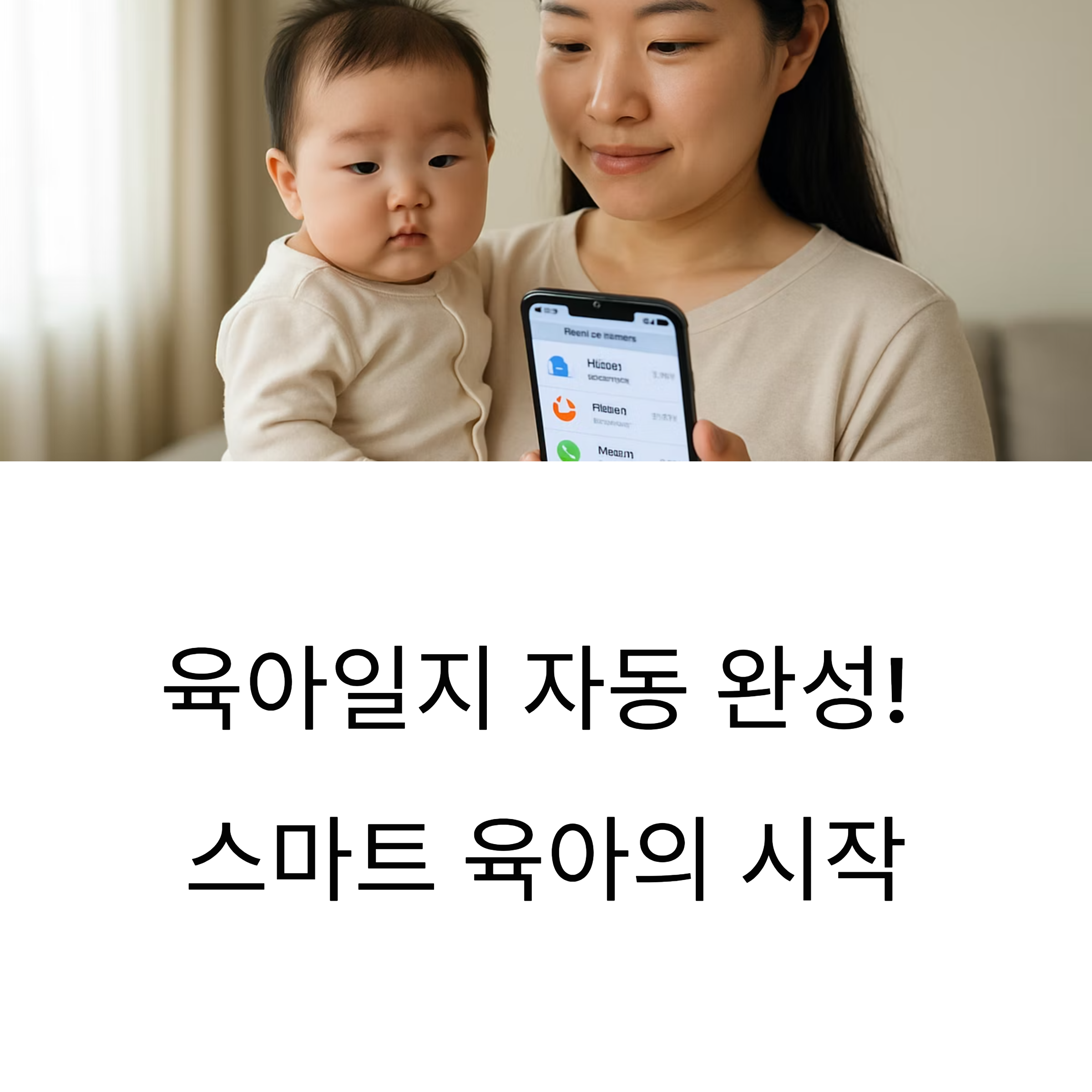 육아일지, 이제 손으로 쓰지 마세요! Baby Connect, Glow Baby, Sprout로 자동 작성부터 성장 기록까지 한 번에 관리하는 스마트 육아 비법 공개!