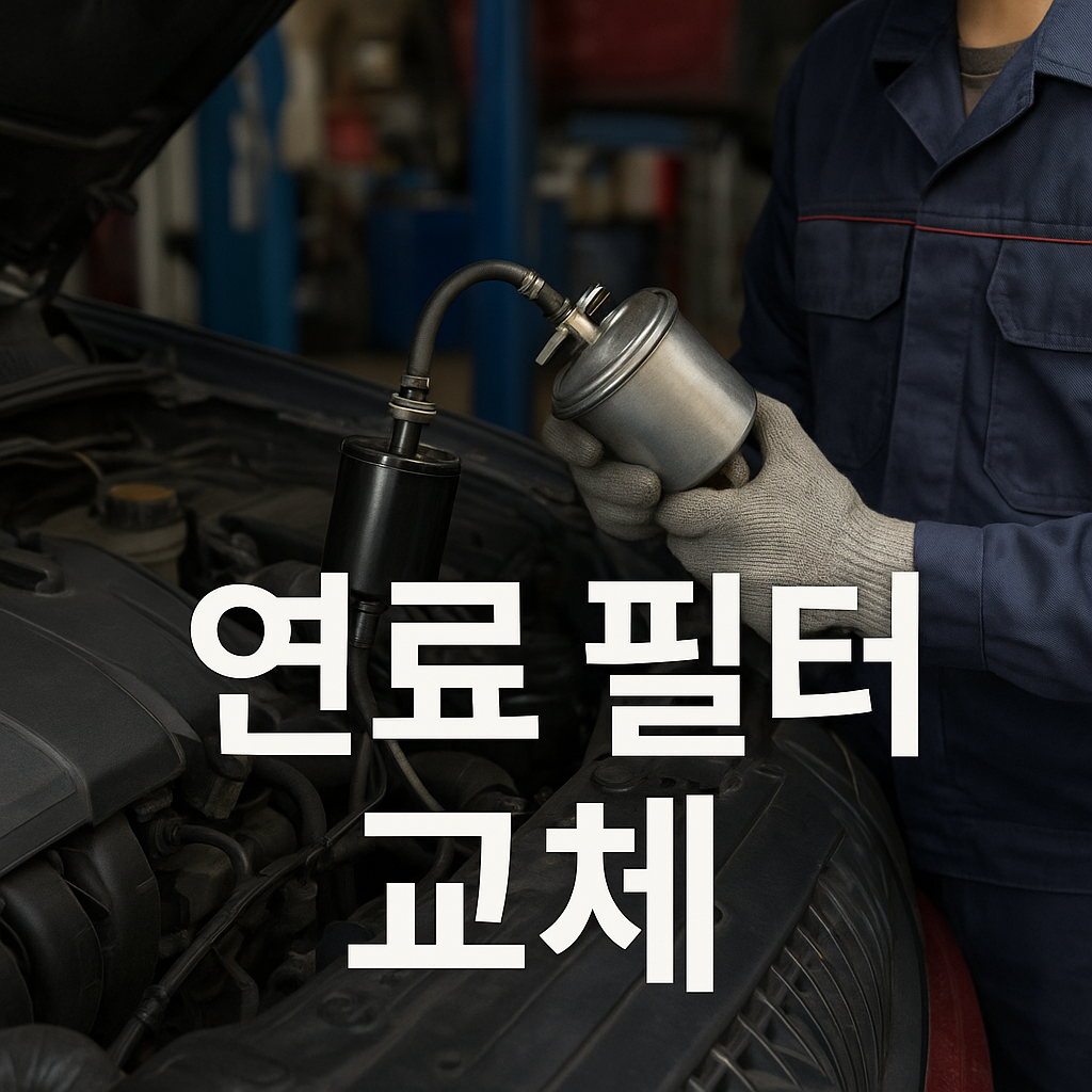 자동차 정비 연료 필터