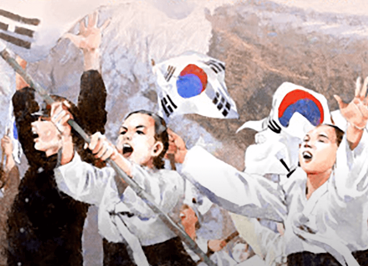 독립운동-여학생-삽화