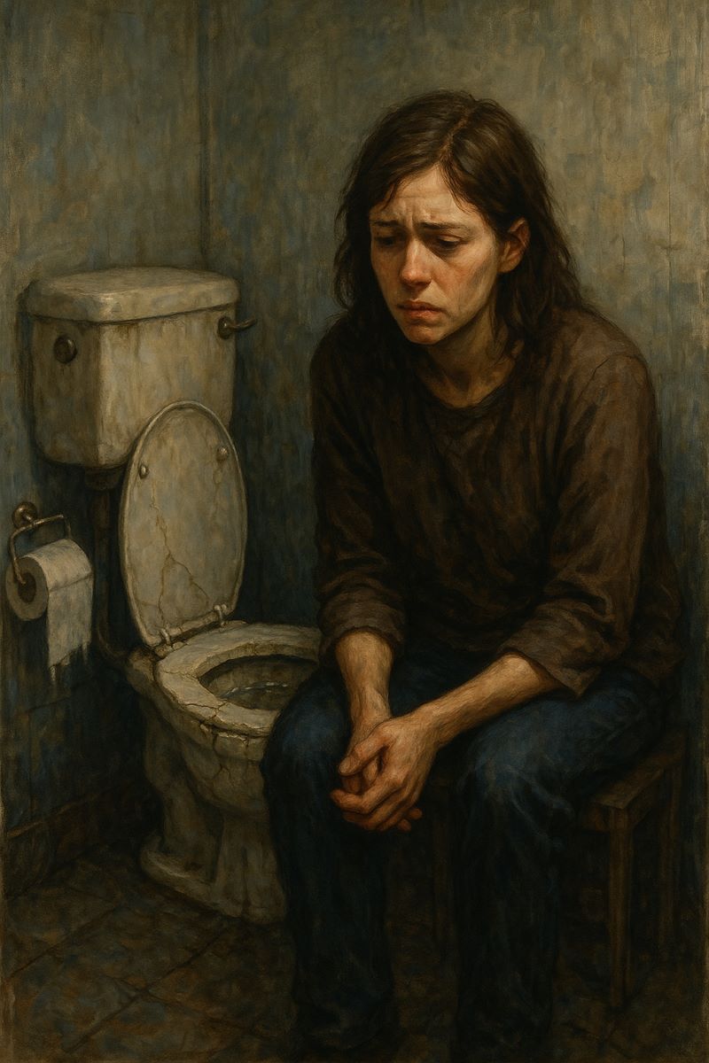 화장실이 고장 난 꿈 – 감정 배출의 실패